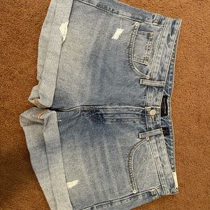 Light wash Lucky Brand Boyfriend Denim shorts